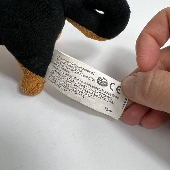 Secret Life Of Pets Plush Dachshund Puppy Dog Buddy Stuffed Animal 14" Spin Mast - Picture 7 of 12